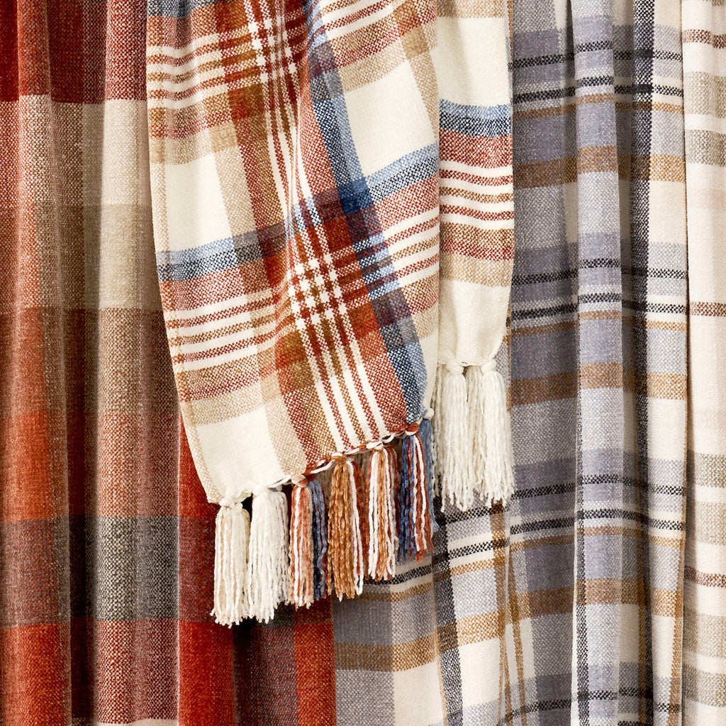 Plaid Luxe Chenille Throw Blanket – Evergrace Home Inc